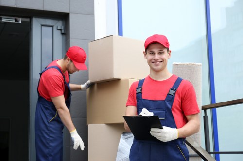 Careful packing and loading for furniture removals in Shoreditch