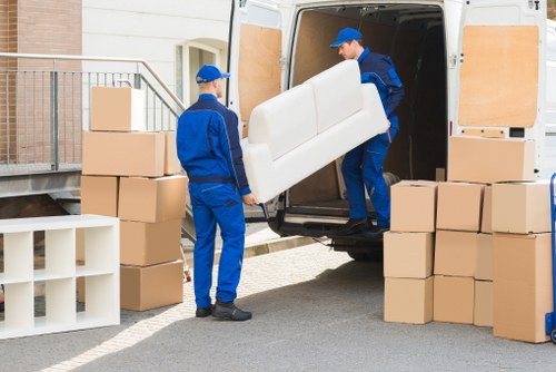 A reliable Shoreditch man and van service completing a smooth delivery