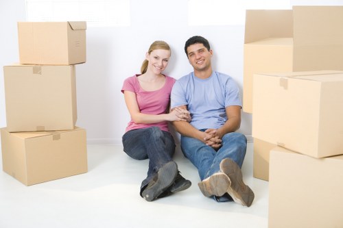 Careful handling of furniture during a Shoreditch relocation service