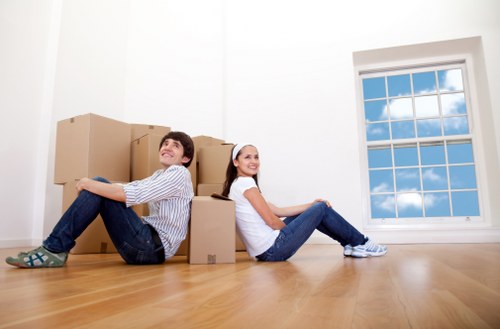 Organised home or office move using a removal van in Shoreditch