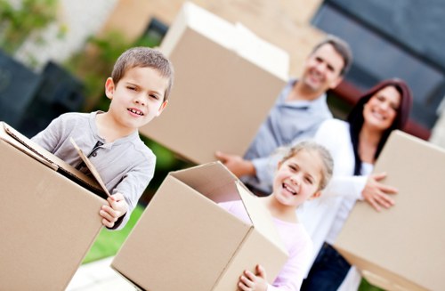 Assorted cardboard boxes for packing in Shoreditch